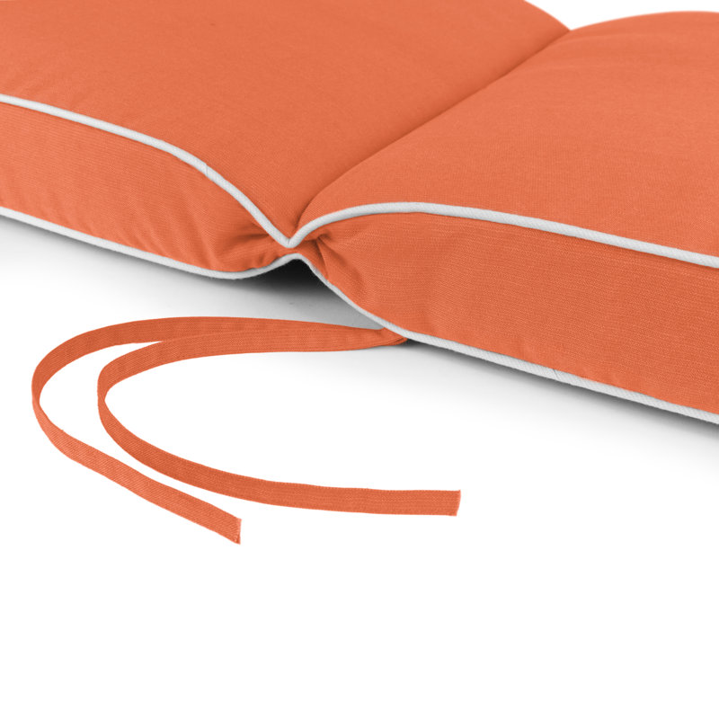 Coussin de siège / dossier Sunbrella® Sunbrella® 1 pièce Sunbrella, Cayenne