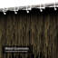 Rideau de douche abstrait à rayures abstraites et or blanc avec 12 crochets-1235663207