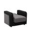 Fauteuil convertible en cuir avec rangement Ferrara-86833903
