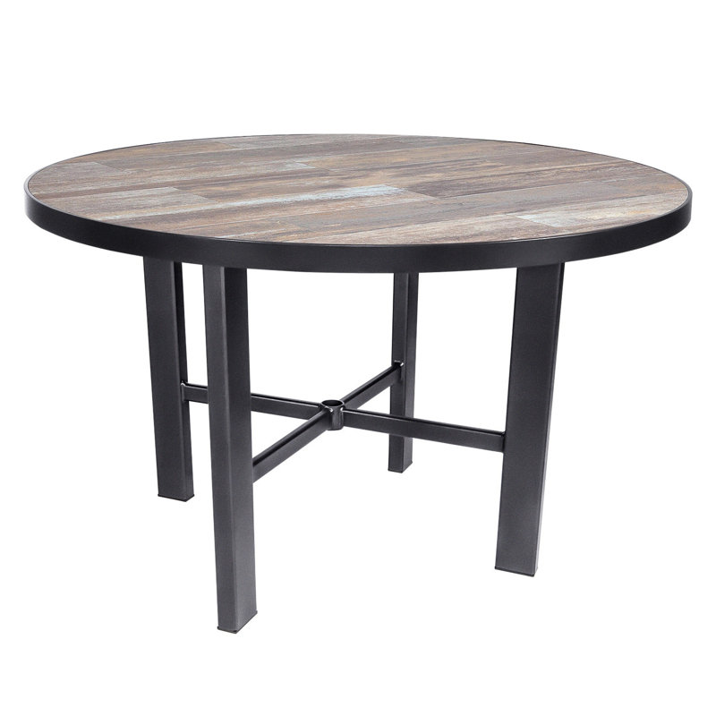 Tables Outdoor Round Bar Table, Copper Creek, Venice Beach, 29.5" H x 54" W x 54" D