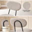Cotton Blend Upholstered Metal Stacking Accent-1019107265