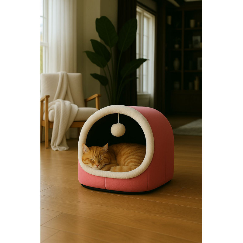 Lit pour chat, Rose