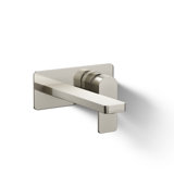 Parallel Wall-Mount Single-Handle Bathroom Sink Faucet