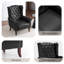 Fauteuil à oreilles Everlynn-105522543
