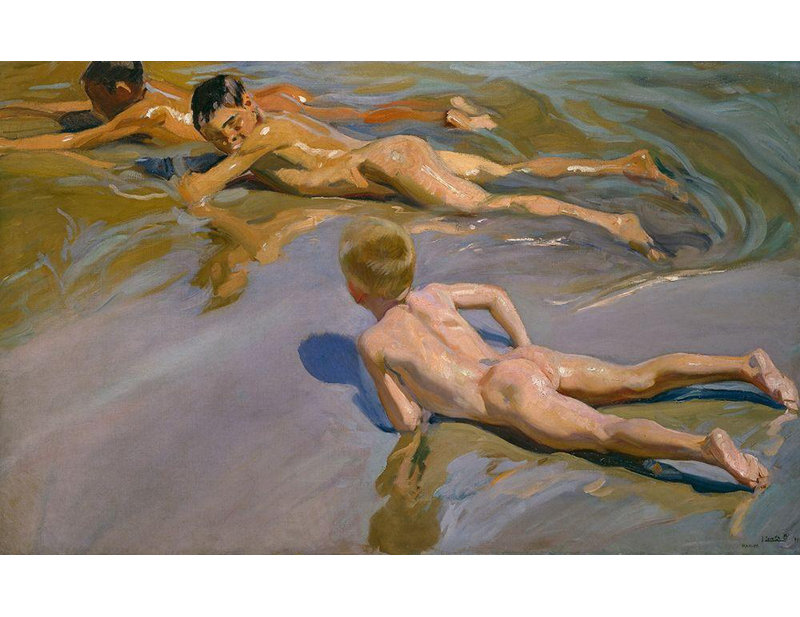 Art sur toile tendue, Rosecliff Heights, Sorolla, Joaquin, H 26 po x l 40 po