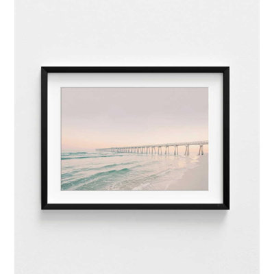 Boardwalk - Coastal Seascape, reproduction de photo