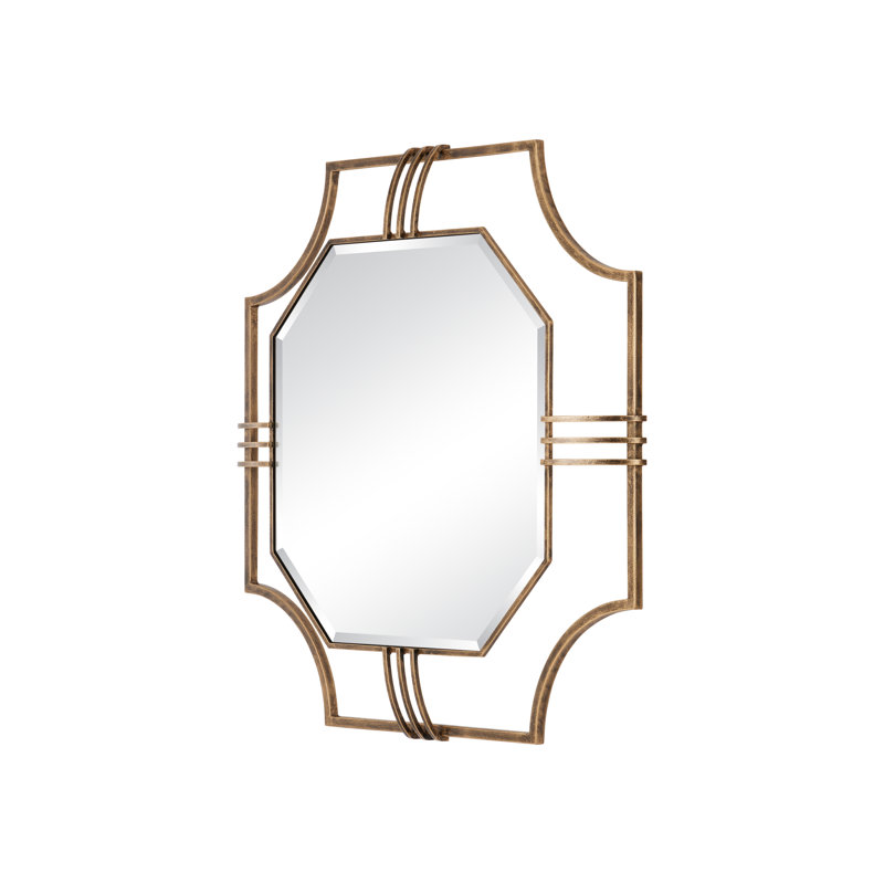 Iron Framed Wall Mirror