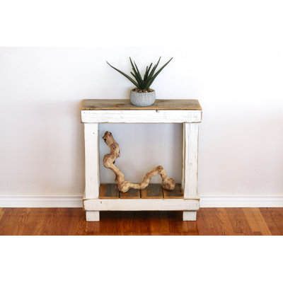 Jhavori 30'' Solid Wood Console Table