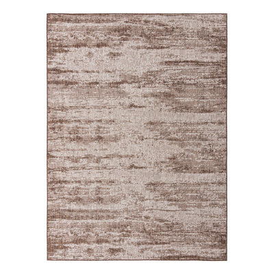 Brown Cartago Indoor/Outdoor Modern Rug