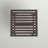 Square Metal Outdoor Side Table , 22'' in. W 22'' in. D