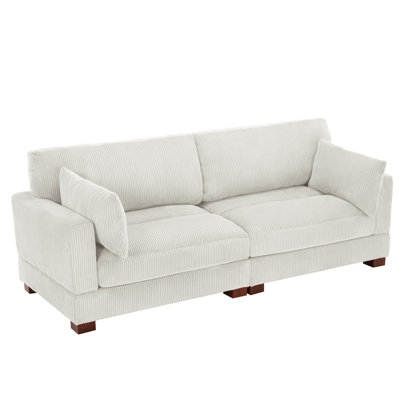 Bentura 217.7Cm Flared Arms Sofa