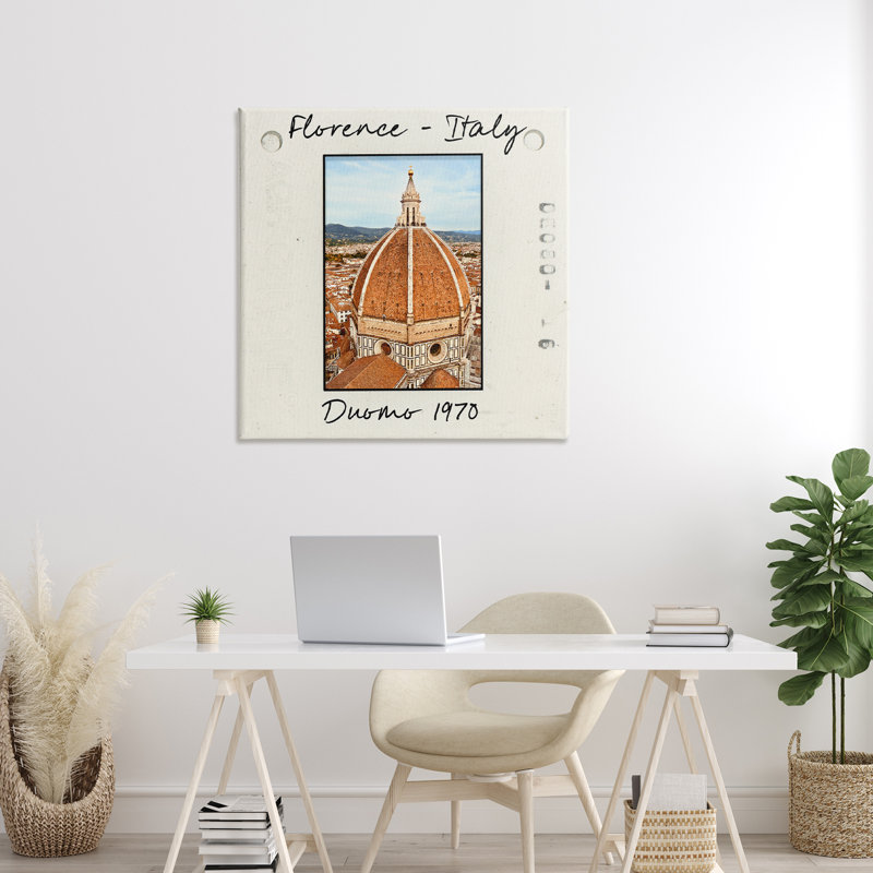 Toile Florence, Italie, par Val Rhodes, H 36 po x l 36 po
