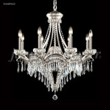 Dynasty Cast Brass 9 - Light Chandelier