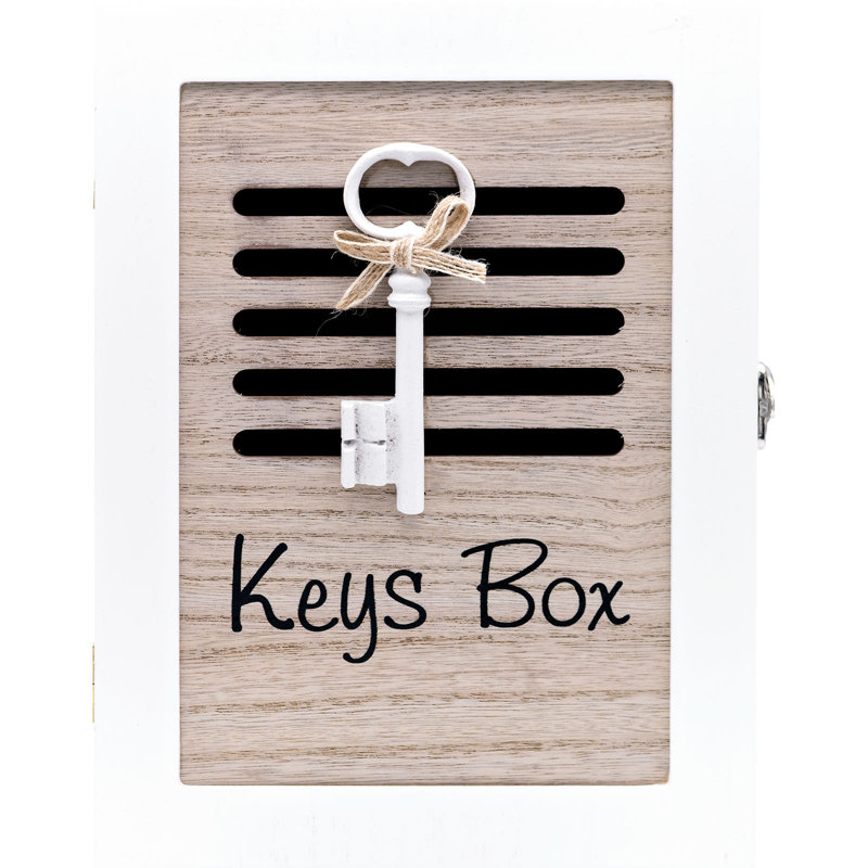 Ouray Manufactured Wood Wall Organizer with Key Hooks