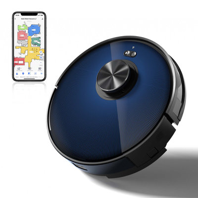 Robot Vacuum And Mop With Lds Navigation, Wi-Fi App, Room Selective Cleaning, 2700 Pa Suction
