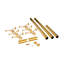 Ensemble complet de quincaillerie et de tubes sous le comptoir pour barre de 20 pieds-98800137