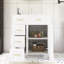 Meuble-lavabo autoportant 30 po avec comptoir en céramique-984387863