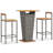 Fayelynn Bar Set with Stools-802945684
