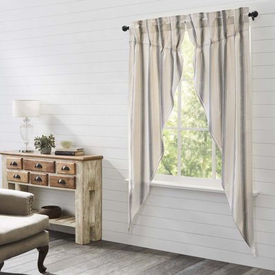 Deidre 100% Cotton Room Darkening Curtain Pair