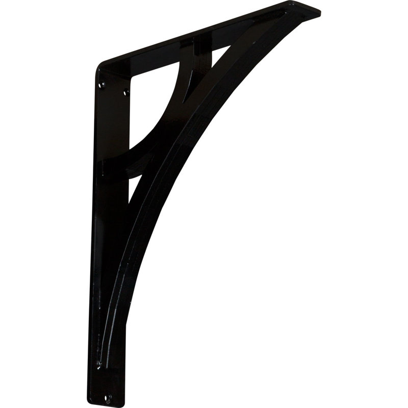 Support en fer forgé Galveston, 2 po x 15 po