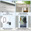 Outsunny 6.5 x 4FT Metal Garden Shed Waterproof Light Grey Wood Effect