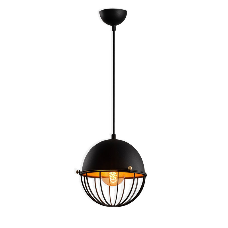 Luminaire suspendu simple à hauteur réglable