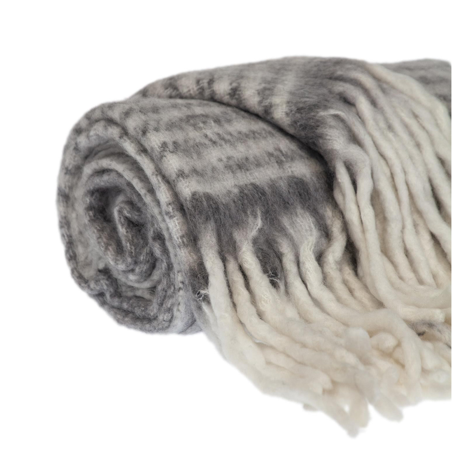 Ixia Throw Blanket, Gray