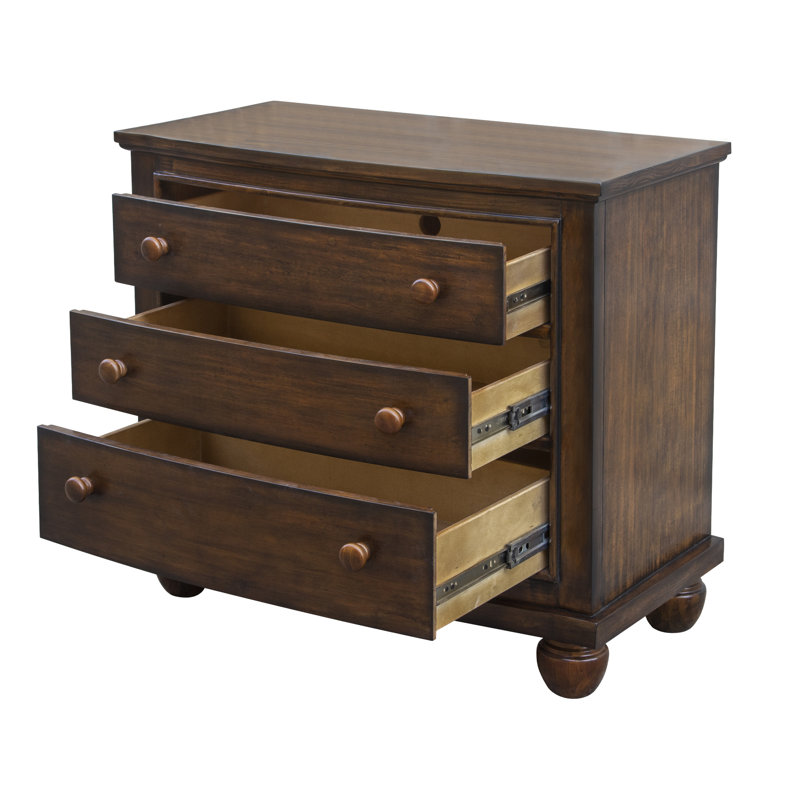 Tyntesfield 33'' W Solid Wood Nightstand