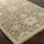 Tapis oriental en laine touffeté à la main taupe / beige / brun Gurusharan-1178613042