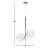 Drake 2-Light Glass Globe Pendant