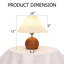 Lampe de table 10 po (ampoule incluse)