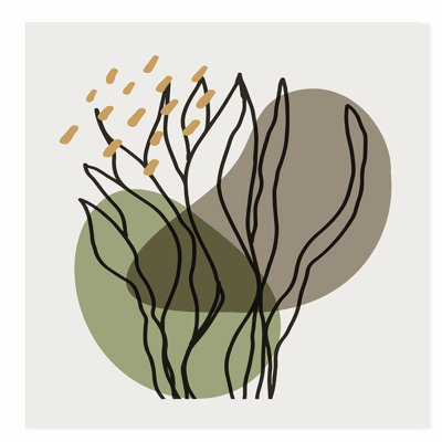 «Botanical Marine Botanical Bohemian», reproduction d'art non encadrée
