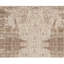 Tapis brun / argent noué à la main de haute qualité