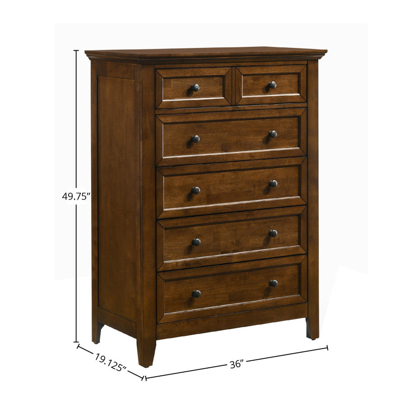 Commode 5 tiroirs Bletsoe