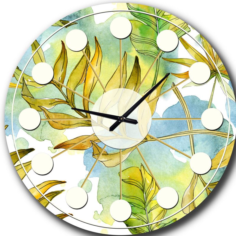 Horloge murale rétro Mid-Century, Moyenne