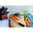 HENCKELS Solution 12-Piece Knife Set with Block, Chef Knife, Paring Knife, Steak Knife, Grey, Stainless Steel