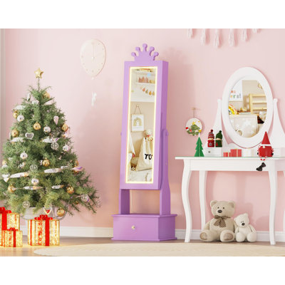 Armoire à bijoux pour enfants Princess Crown
