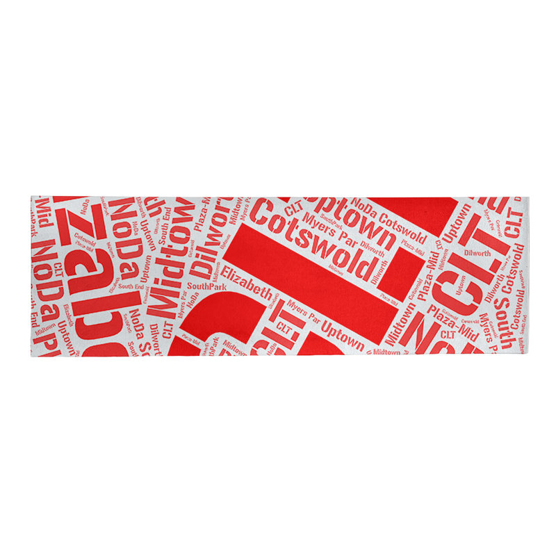 Tapis de zone rouge poils longs à tissage plat, Tapis de couloir 2,5 pi x 8 pi