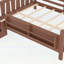 Lit sur pied avec bibliothèques de rangement, fabrication en bois, escaliers mignons, garde-corps-1468077400-1468077407