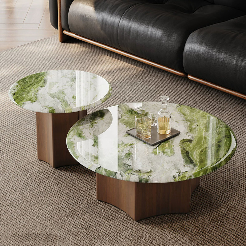 Table basse Luxury, H 15,7 po x l 35,4 po x P 35,4 po