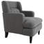 Chaise d'appoint rembourrée Charvae-843008169