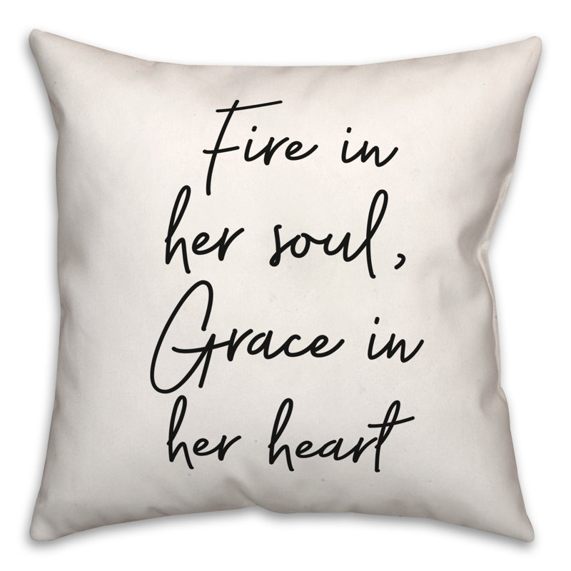 Coussin noir et blanc