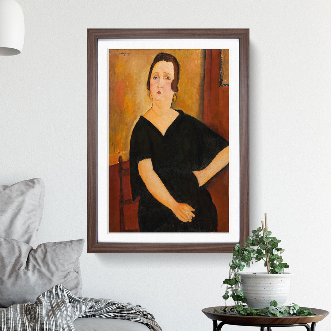 Madame Amedee by Amedeo Modigliani - Picture Frame Painting