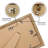 9X12 Picture Frame Set Of 2, Rustic Brown Wood With Glass Photo Frame - Display Pictures 6X8 With Mat Or 9 X 12 Without Mat For Horizontal Or Vertical Table Top And Wall Mounting