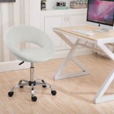 Betsye Backed Adjustable Height Ergonomic Active Stool with Wheels