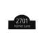 Front Plate Only Classic Arch Two Line Wall Mount-1124638289