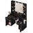 Vanity With Built-In Outlets And Lighted Mirror-1040948148