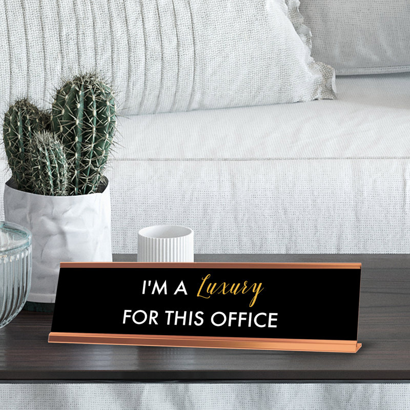Desk Sign