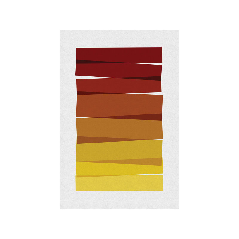 « rayures ii »-impression sur l’image, H 48 po x l 32 po x P 1,5 po, Toile tendue