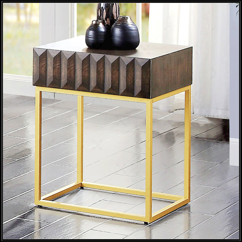 Contemporary Style Side Table